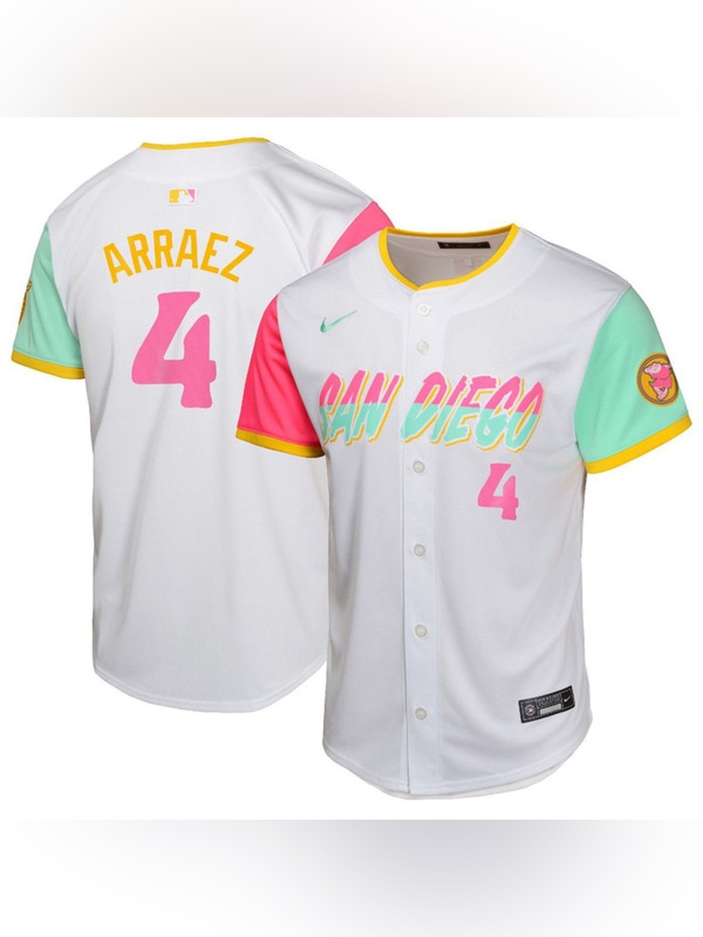 NWT Nike Youth City Connect Arraez SD Padres Jersey